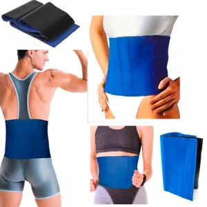 Women Men Body Tummy Trimmer Slimming Belt Corset Waist Cincher Shapewear Girdle - Picture 1 of 1