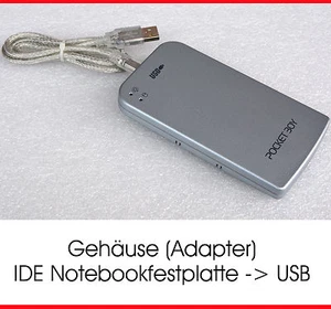 External USB Case for 6.35cm 2.5" Hard Drive with Power Supply USB External Case - Picture 1 of 1