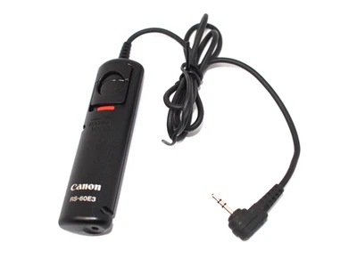 Genuine Canon RS-60E3 Remote Switch Control EOS 60D 300D 350D 400D 500D 600D G12 - Image 1 of 4