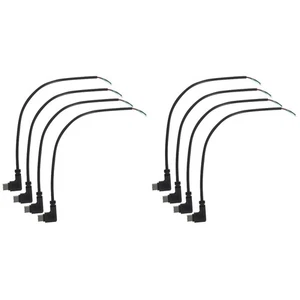 Set of 2 USB Data Cable Unbreakable Short Right Angle Right-angle Extension - Photo 1 sur 12