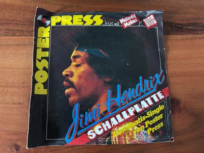 Jimi Hendrix 7” Hey Joe Schallfolie/Flexi Disc, Poster Press Rar - Bild 1 von 4