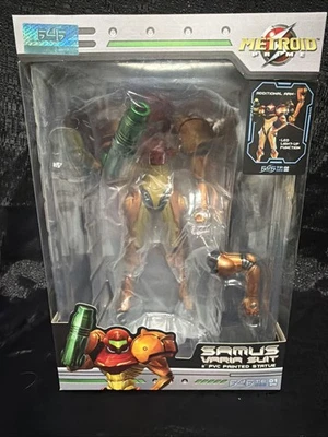 First 4 Figures Samus Varia Suit Light-Up Collector Edition Statue Metroid Prime - Image 1 of 4