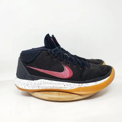 Nike Kobe AD Mid Zapatos Para Hombres 10 Negro Goma Cordones Tenis de Baloncesto Foto 1 de 4