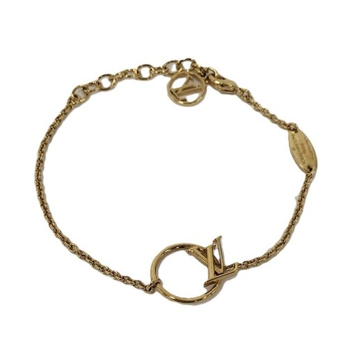 LOUIS VUITTON（LV） Bracciale LOUIS VUITTON Brassley Lv Eclissi Placcato Oro M00761