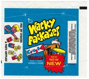 1973 Topps Wacky Packages 5th Series 5 WAX PACK WRAPPER 0-462-21-01-3 - Picture 1 of 1
