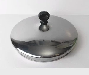 Vintage Farberware Stainless Steel Replacement Lid ONLY, 6.5" outer-diameter - Picture 1 of 5