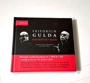 FRIEDRICH GULDA "BEETHOVEN BACH " CD +DVD +BOOK GEORGE SZELL VIENNA PHILHARMONIC - Picture 1 of 2