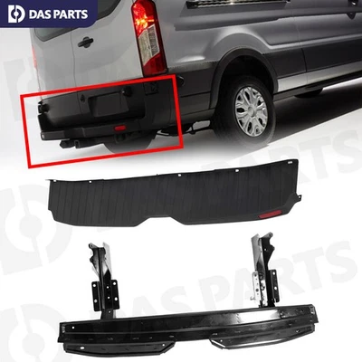 Rear Bumper Cover Rear Bumper Reinforcement For 2015-22 Ford Transit 150 250 350 Foto 1 de 4