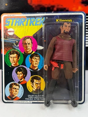 Tarjeta KLINGON 1974 ULTRA NUEVA Star Trek Mego de colección sin perforar  Foto 1 de 4