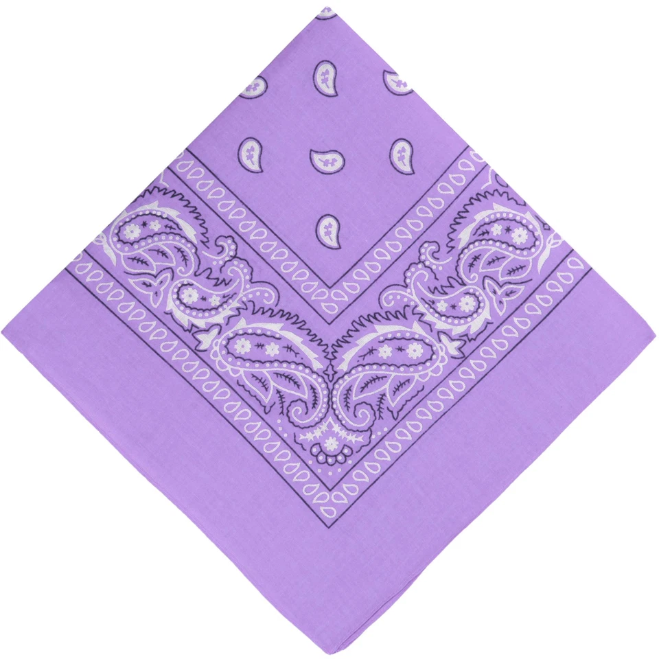 Pañuelo/bandana clásico de cachemira 100 % algodón para hombre y mujer Foto 1 de 1