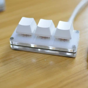 Mini 3-key Keypad Gaming Keyboard Programming Macro Mechanical Copy Paste Custom - Photo 1/8