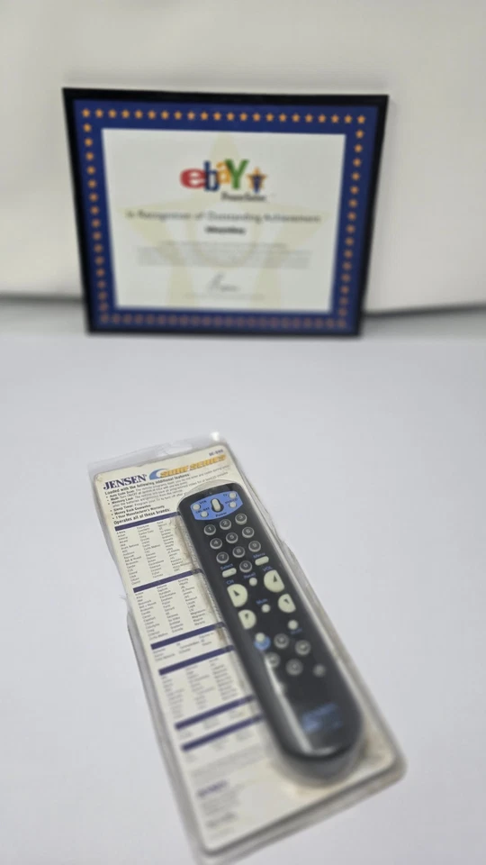 Jensen Surf Series Universal Remote SC-340 TV VCR DVD Satellite • NEW - Image 1 of 2