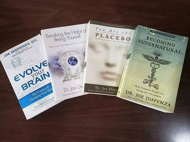 Dr. Joe Dispenza BRAND NEW 4 BOOK SET COLLECTION EXPEDITED SHIPPING