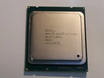 Intel Xeon E5-2670 V2 10-Core 2.5GHz 25M 8GT/s SR1A7 115W LGA2011 CPU Processor - Image 1 of 2