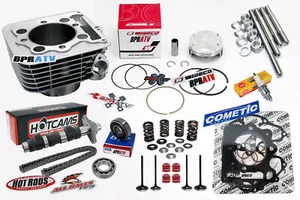 Honda 400EX 400X 89mm 440cc Big Bore Kit Valves Springs Hot Cams Stage 3 Hotcams - Foto 1 di 24