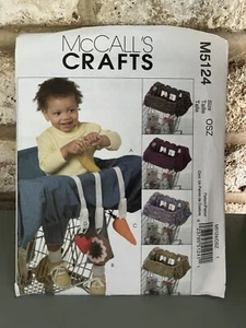 McCall's 5124 Schnittmuster Baby Kleinkind Einkaufswagen Einlage Abdeckungen & Spielzeug UC - Bild 1 von 1