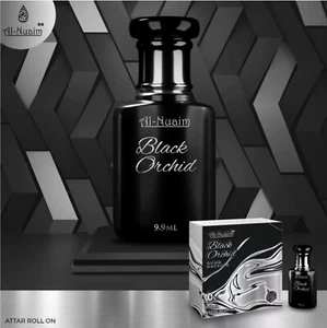 Al Nuaim Black Orchid Luxury Oud One Drop Perfume Oil Attar 9.9ml Longer Lasting - Picture 1 of 3