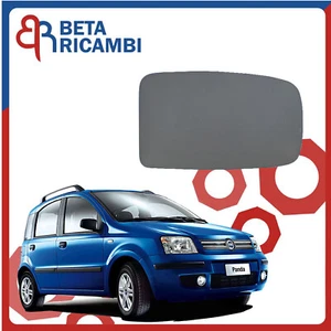 Specchietto Vetro Piastra Vetrino Specchio Fiat Panda 169 2003 2009 Destro Dx - Foto 1 di 4