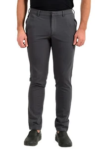 Hugo Boss Men's "Kaito1-Travel1" Gray Tapered Slim Fit Casual Pants - Picture 1 of 5