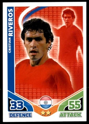 Match Attax World Cup 2010 - Cristian Riveros Paraguay - Image 1 of 2