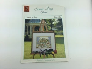 Summer Days Collectives Mandolin And Roses Cross Stitch Pattern  - Picture 1 of 5