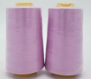 2-Pack Big Spools Sewing Serger Quilting Multi Purpose T27 Thread 6000 YDS Cone - Picture 1 of 66