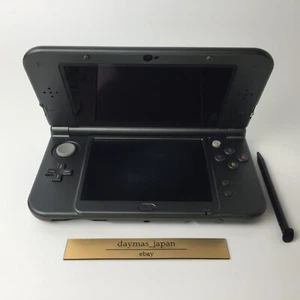 【Good】Nintendo New 3DS LL Metallic Black Console ONLY Japanese Edition #Ret0520/ - Picture 1 of 24