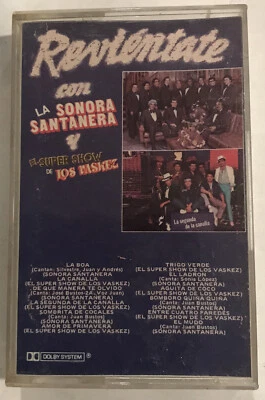 La Sonora SantaneraY El Super Show De Los Vaskez – Reviéntate Cassette CBS *MEX - Image 1 of 3