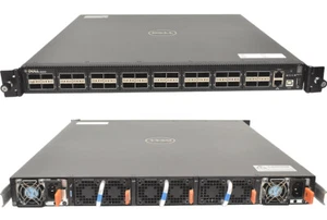 Dell Switch S6000 03GP5T 32-Ports QSFP+ 10/40GbE Layer 2 No OS +Rack Ears - Bild 1 von 6