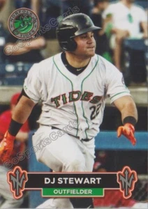 2018 Norfolk Tides DJ Stewart RC Rookie Baltimore Orioles - Picture 1 of 1