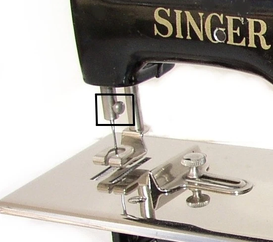 Singer 20,40K,50D toy child sewing machine parts 2 NEEDLE CLAMP SCREWS - Image 1 of 3