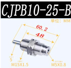 CJPB10-25 Pin cylinder CJPB smc type single acting spring return Without thread