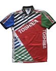 Maglia Shirt Trikot Cycling Santini TEAM TOSHIBA Jersey T-shirt Top 1987 Vintage