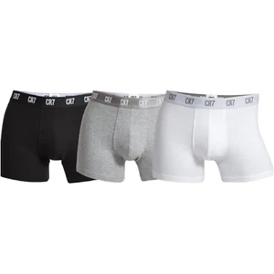 Cristiano Ronaldo CR7 3 Pack Boxer Briefs Underwear White Black Men's Size 2XL - Picture 1 of 1
