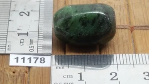 ZOISITE pierre roulée naturelle mineraux lithotherapie collection soin reiki - Imagen 1 de 1