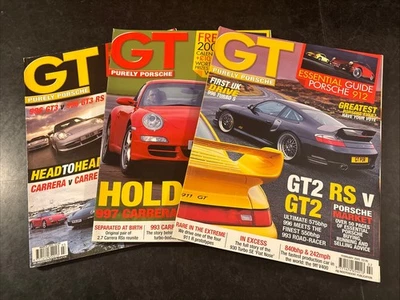 GT Purely Porsche Magazines x3 2005 - Issues 38-40 - GT2 RS vs GT2, 996 Turbo S - Image 1 of 4
