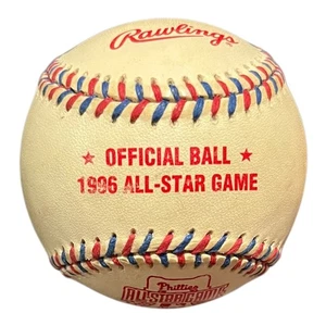 Vintage 1996 Rawlings MLB All Star Game Veterans Stadium Game Baseball Phillies - Bild 1 von 5