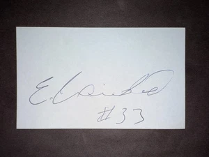 Esmailin Caridad, CUBS (debutto 2009) scheda indice 3x5 firmata (HS) - Foto 1 di 1