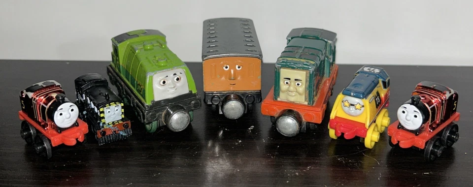 Лот из 7 Thomas & Friends - Paxton - Rebecca - James - Gator - Изображение 1 из 1