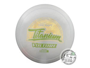 NEW Discraft Titanium Vulture 170-172g Gray Gold Pixel Foil Distance Driver Disc - Picture 1 of 1