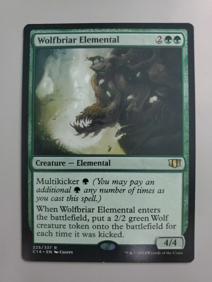 MTG Wolfbriar Elemental Commander 2014 Regular Rare - Image 1 of 1