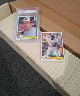 Juego completo de béisbol Donruss 1982 1-653 más listas de verificación Cal Ripken Jr RC PSA 6 Foto 1 de 4