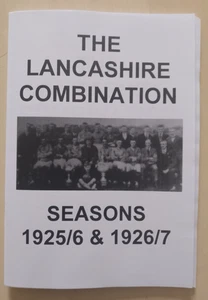 The Lancashire Combination Seasons 1925/6 & 1926/7 - Picture 1 of 3
