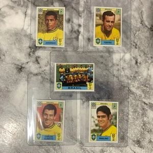 Panini World Cup Story 1994: 1970 Brazil Legends Bundle Pack Fresh - Picture 1 of 7