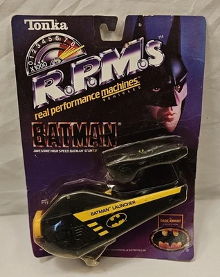 TONKA R.P.M.S BATMAN CABALLERO OSCURO BATIMÓVIL LANZADOR SELLADO NUEVO 1990 Foto 1 de 4