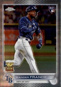 2022 Topps Chrome Wander Franco Tampa Bay Rays #35 (RC) - Imagen 1 de 2
