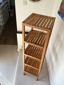 Vintage Molger IKEA Wooden Shelving Unit - Picture 1 of 6