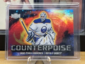 2024-25 SkyBox Metal Universe Counterpoise Ukko-Pekka Luukkonen #2CT Buffalo - Picture 1 of 10