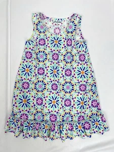 Vestido de Natación Lands’ End Niña Talla 4 PEQUEÑO Azul Cubre Medalla Sin Mangas - Imagen 1 de 4