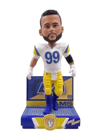 NFL Aaron Donald #99 Los Angeles Rams Highlight Series Player Bobble Head Cover